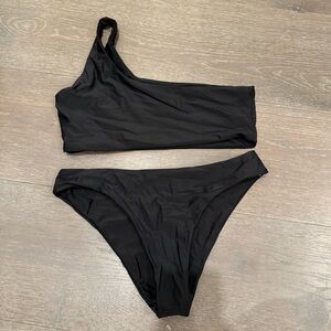 Zaful black two piece bikini